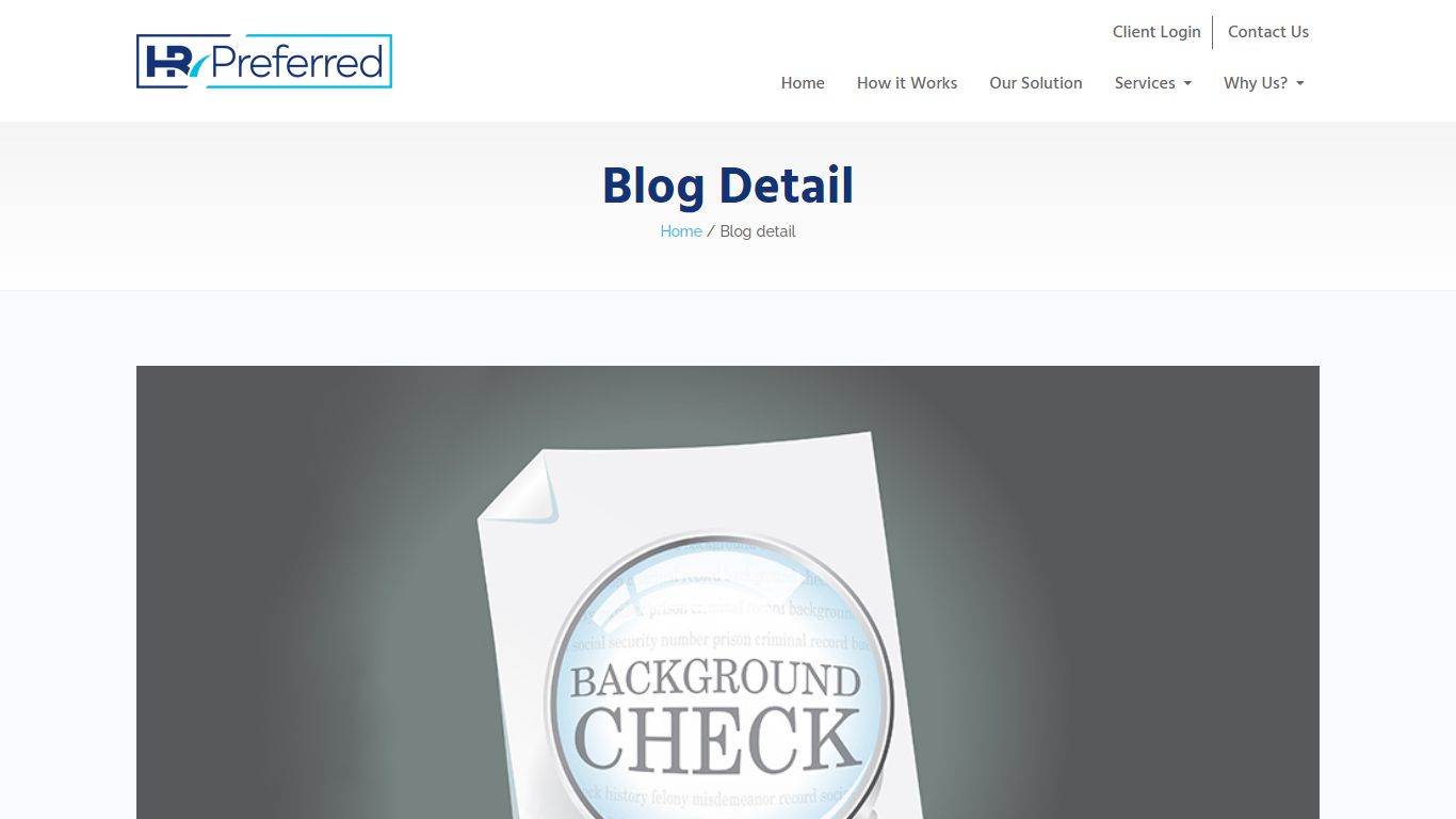 Background Checks: What’s in a name change? - HR Preferred